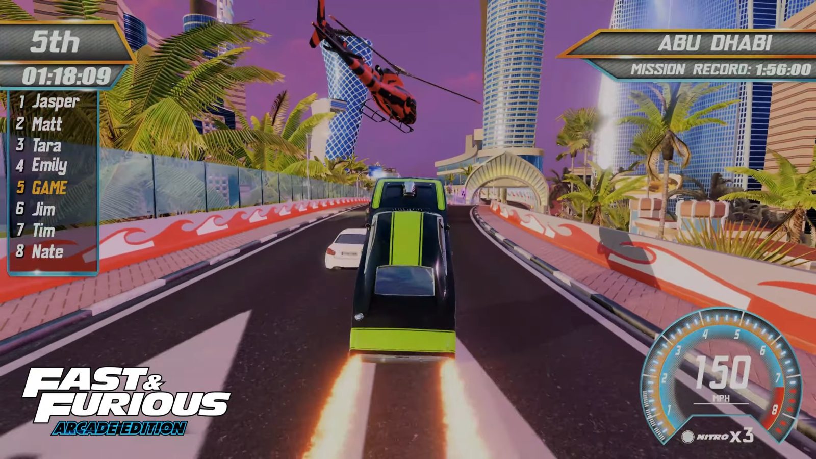 Rapidos y Furiosos, Fast & Furious, Fast and Furious: Arcade Edition