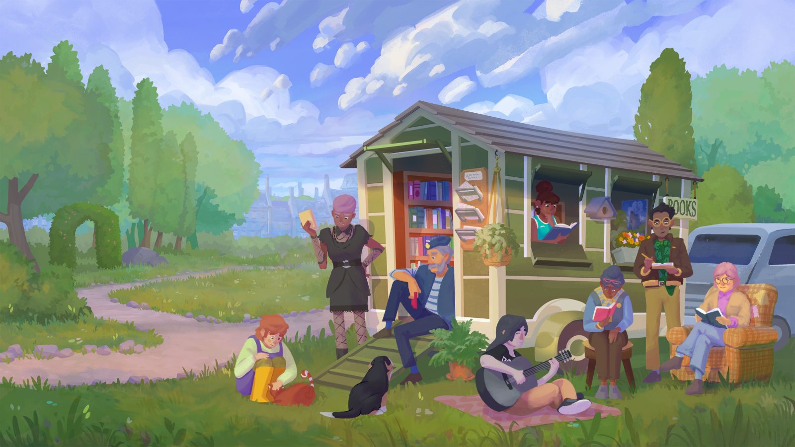 Tiny bookshop