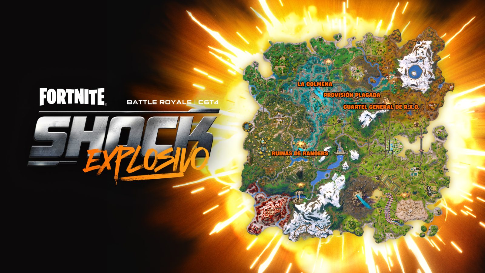 Fortnite: El crossover con los Power Rangers llega en el Capítulo 6 Temporada 4: Shock Explosivo 5 Fortnite