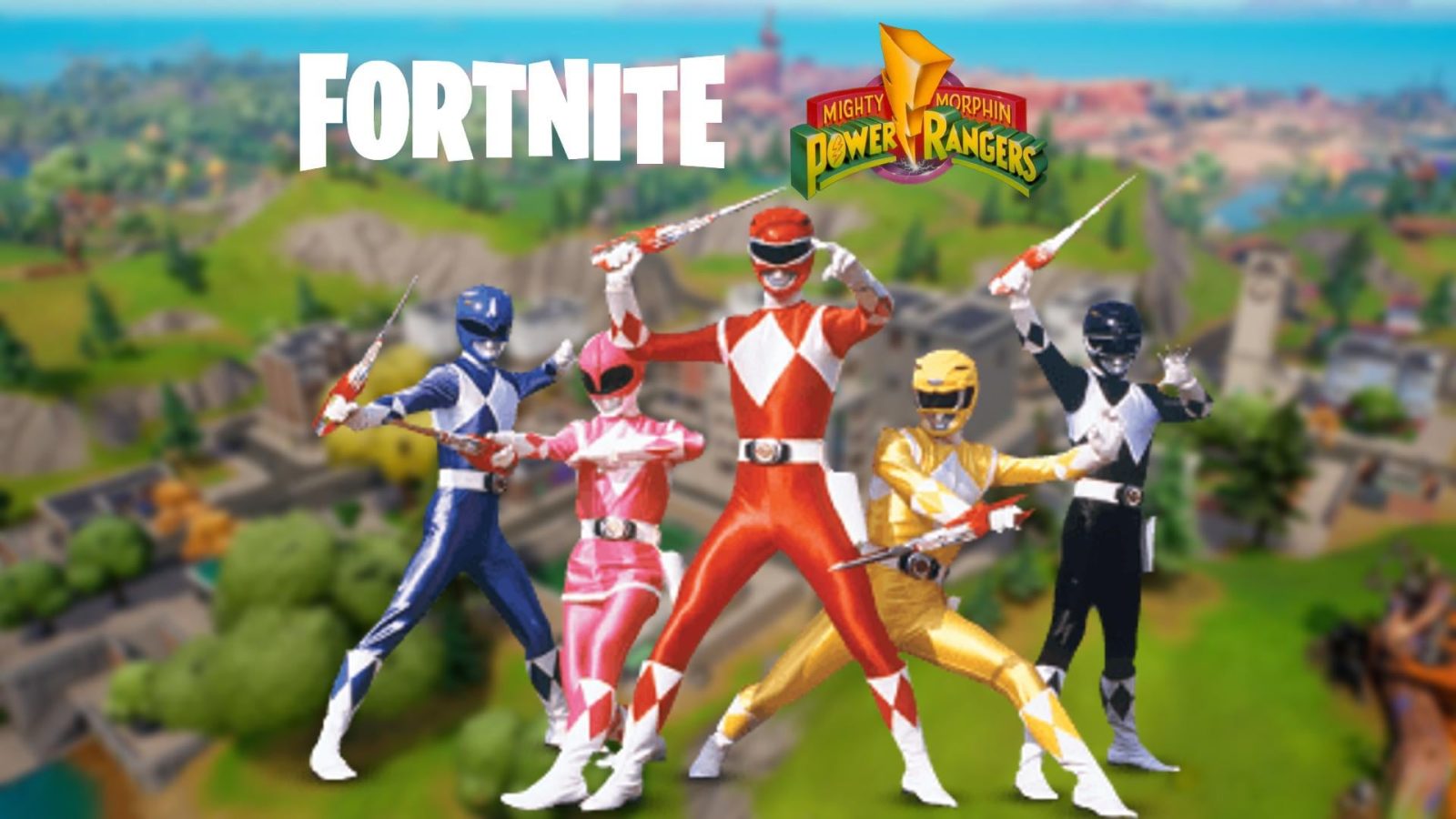 Fortnite x Power Rangers: Prepárate para el Crossover Más Épico de la Temporada 1 power rangers