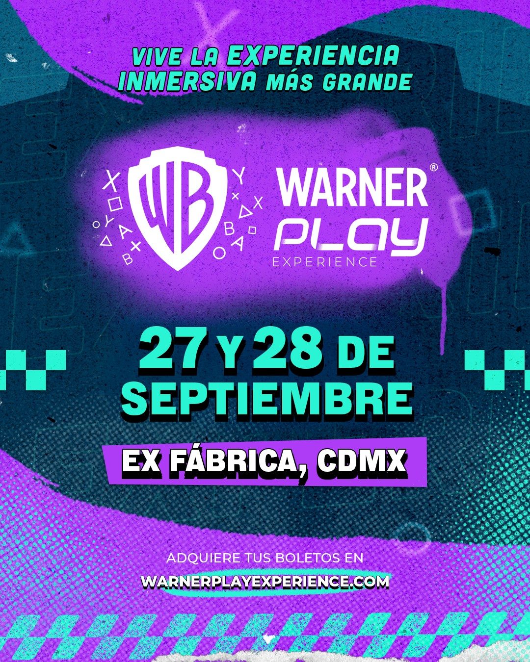 Warner Play Experience llega a CDMX con mundos épicos y entrada gratuita 1 Warner Play Experience