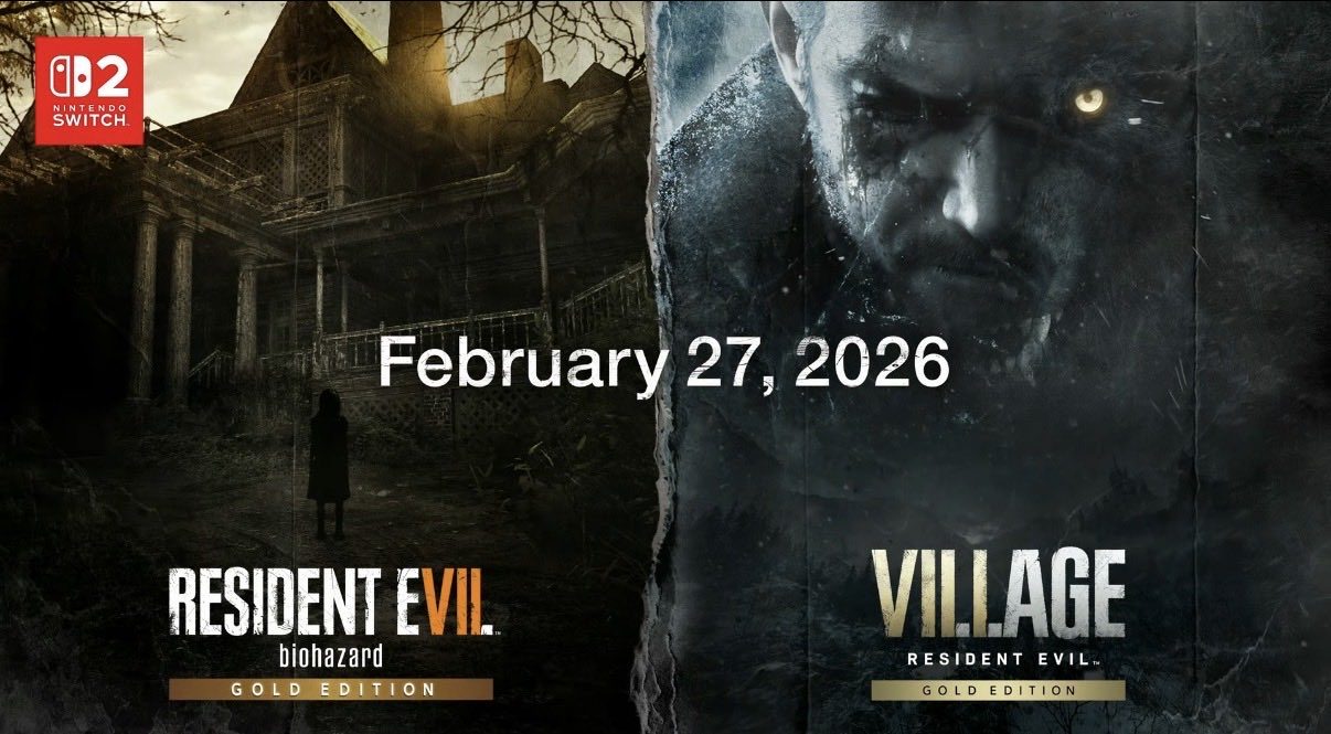 Resident Evil Requiem y más juegos de la franquicia llegarán a Switch 2 1 Resident Evil 7 y Village a Switch 2