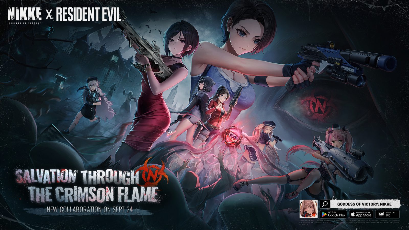 ¡Checa los primeros detalles de NIKKE x Resident Evil! 1 Nikke