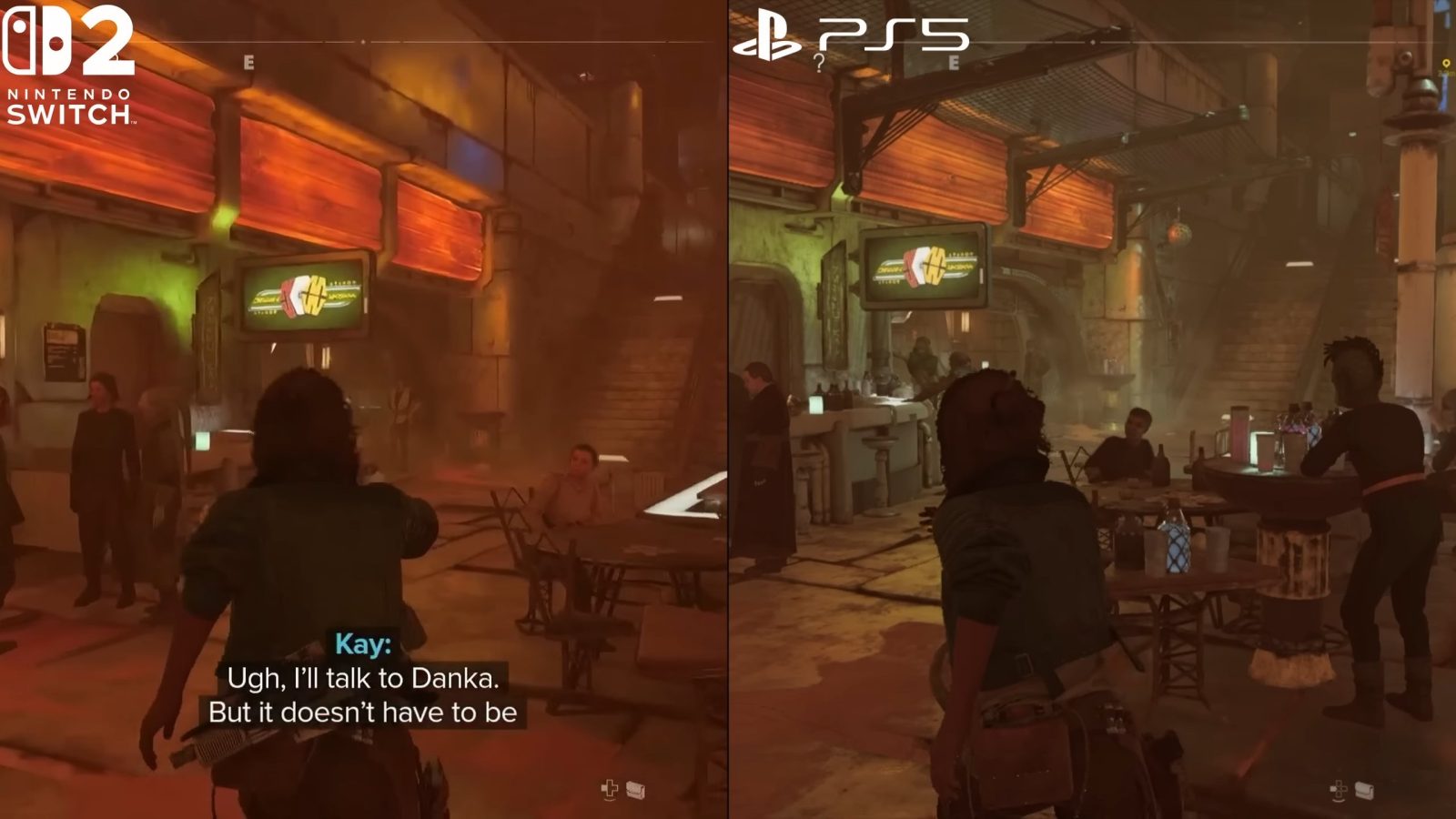 Checa esta comparativa de Star Wars Outlaws de Switch 2 vs PS5 1 Star Wars Outlaws