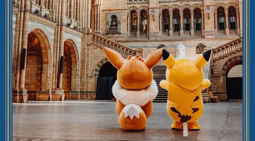 Pokémon une fuerzas con el Museo de Historia Natural de Londres