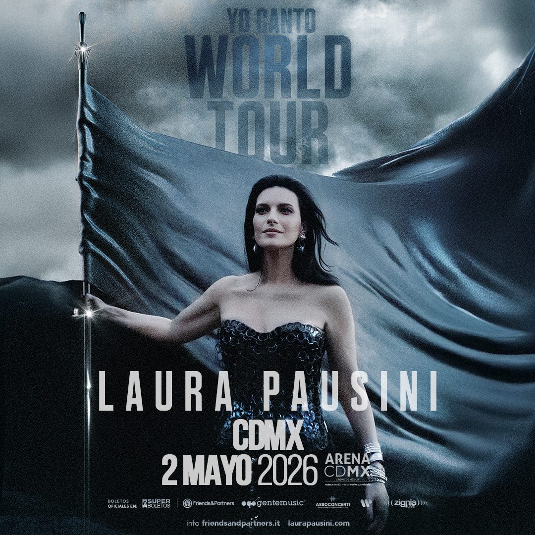 Laura Pausini regresa a México con su gira “Yo Canto World Tour” 2 laura pausini