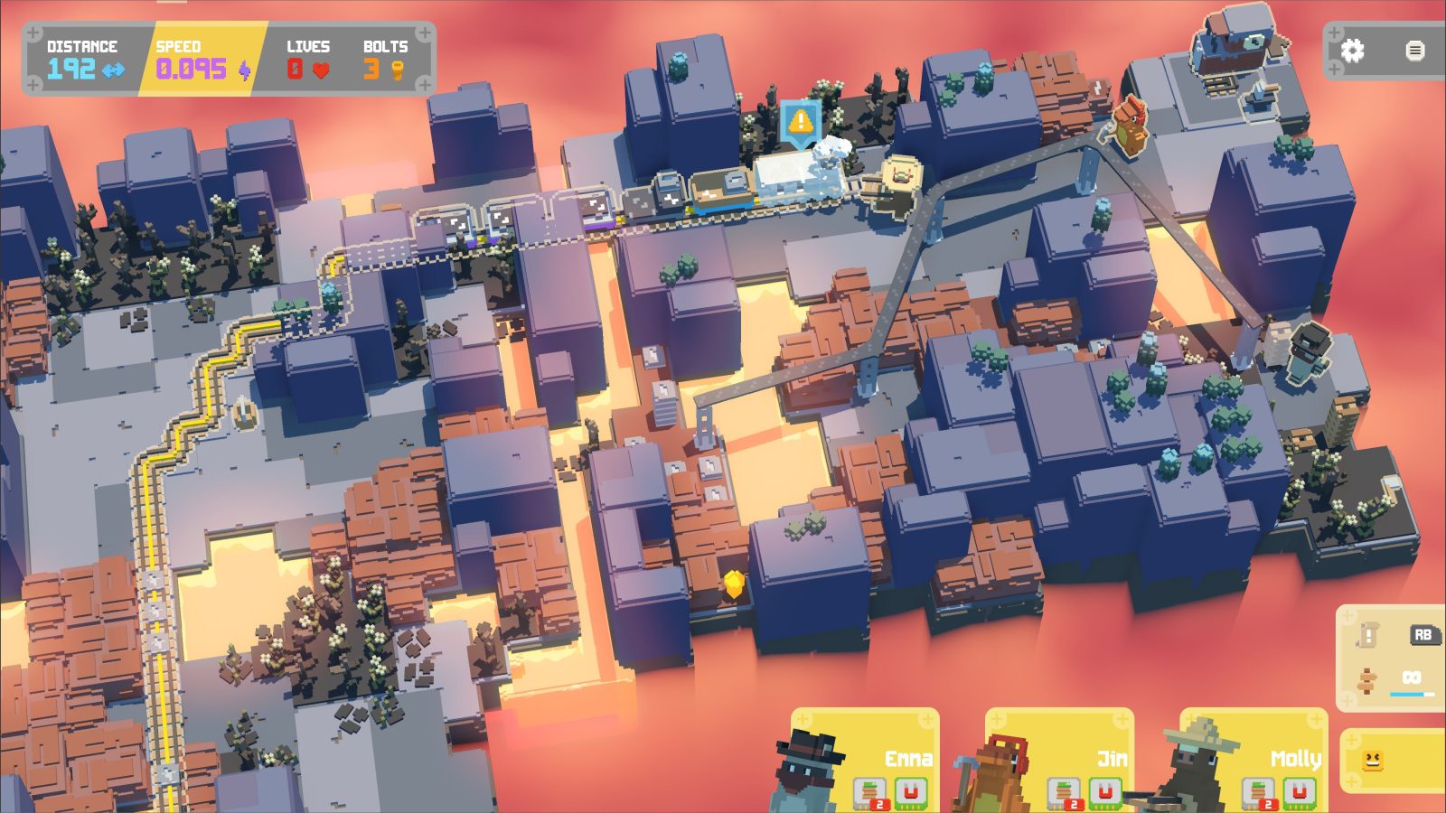 Unrailed 2 se renueva: más caos, personajes y formas de jugar 3 unrailed 2