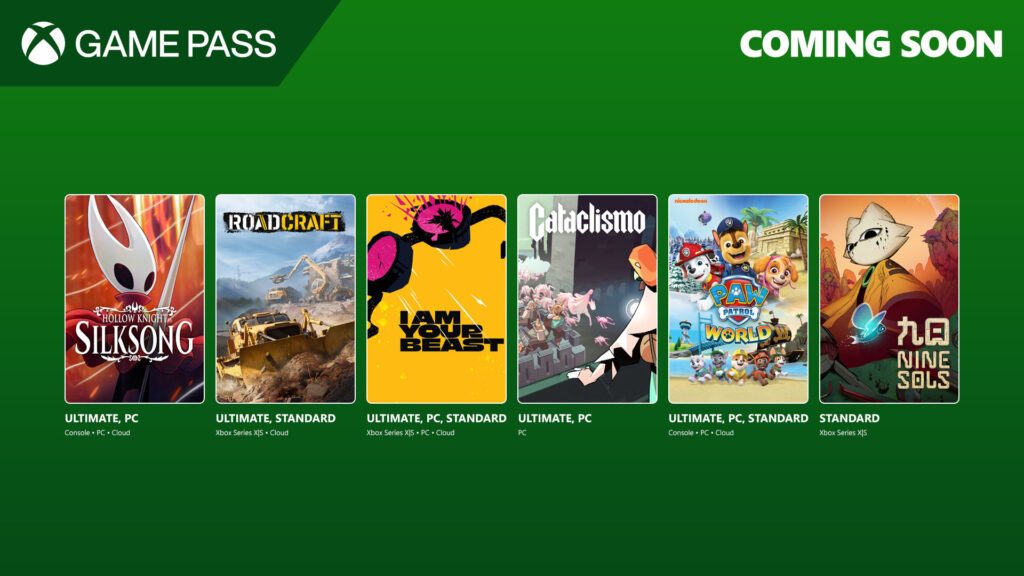 Descubre los juegos del Xbox Game Pass septiembre 2025 1 Game Pass