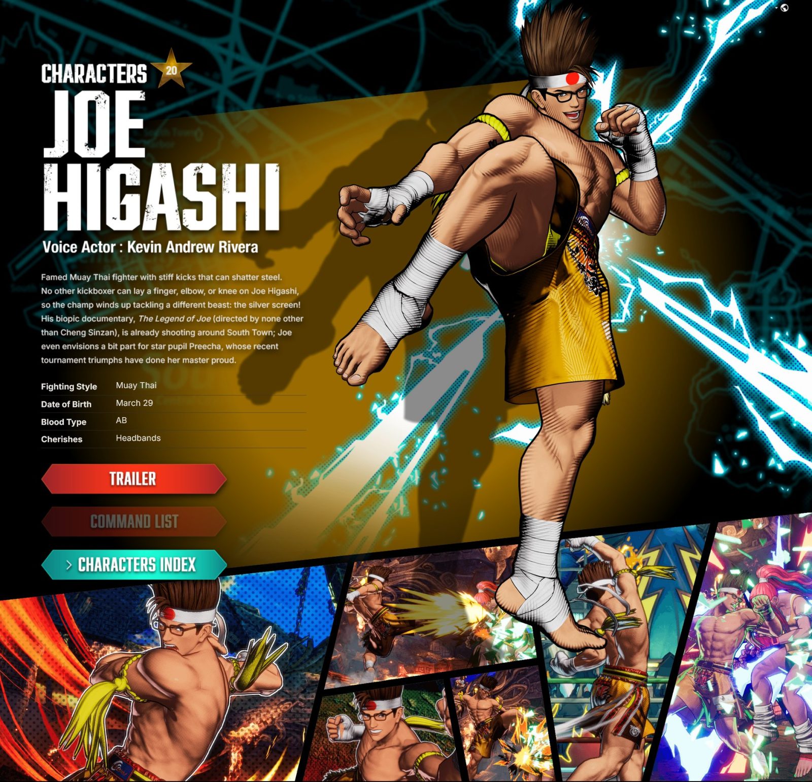 Joe Higashi, Fatal Fury: City of the Wolves