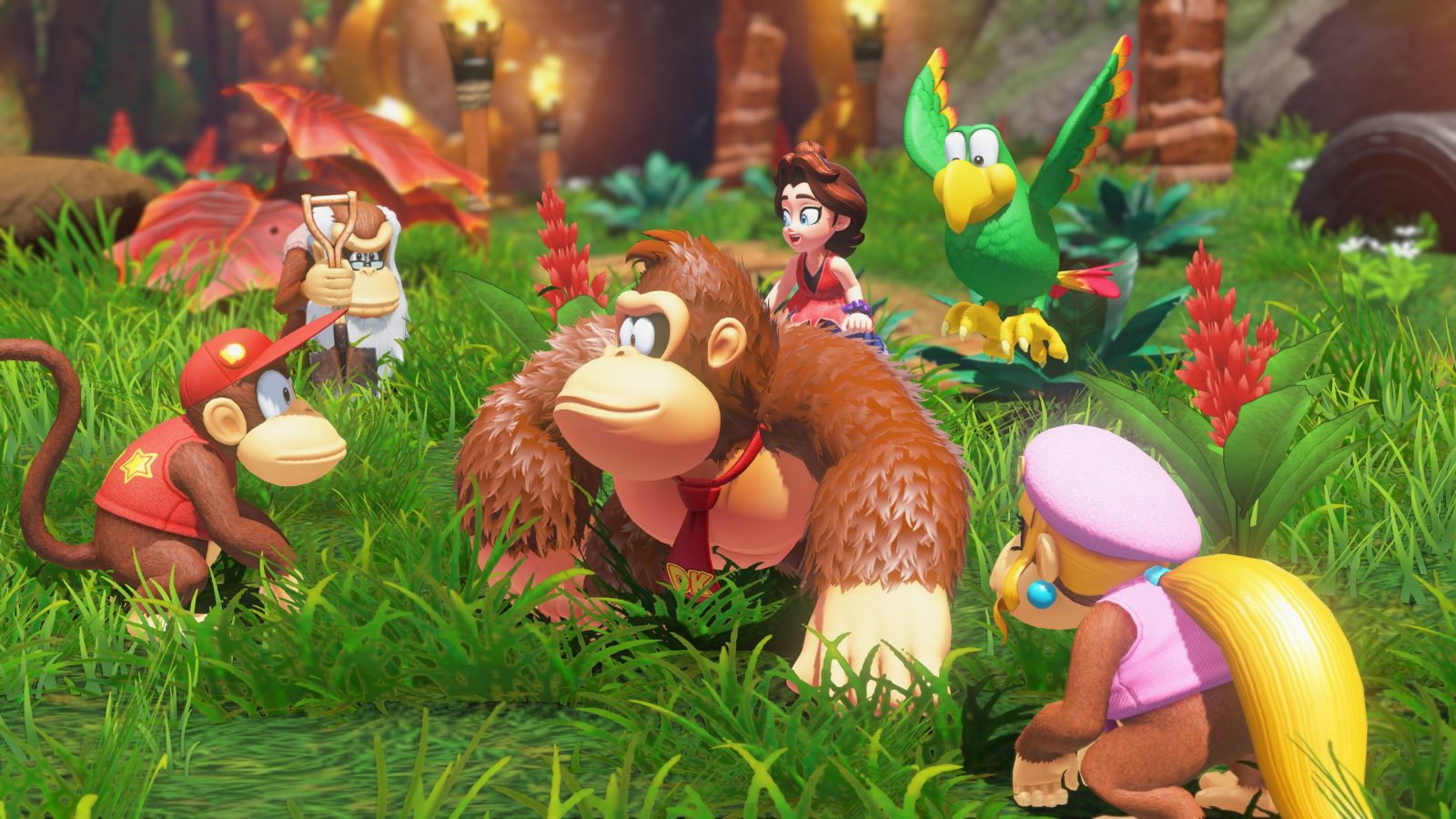 El nuevo DLC de Donkey Kong Bananza, «Isla DK y Fiebre Esmeralda», ya está disponible