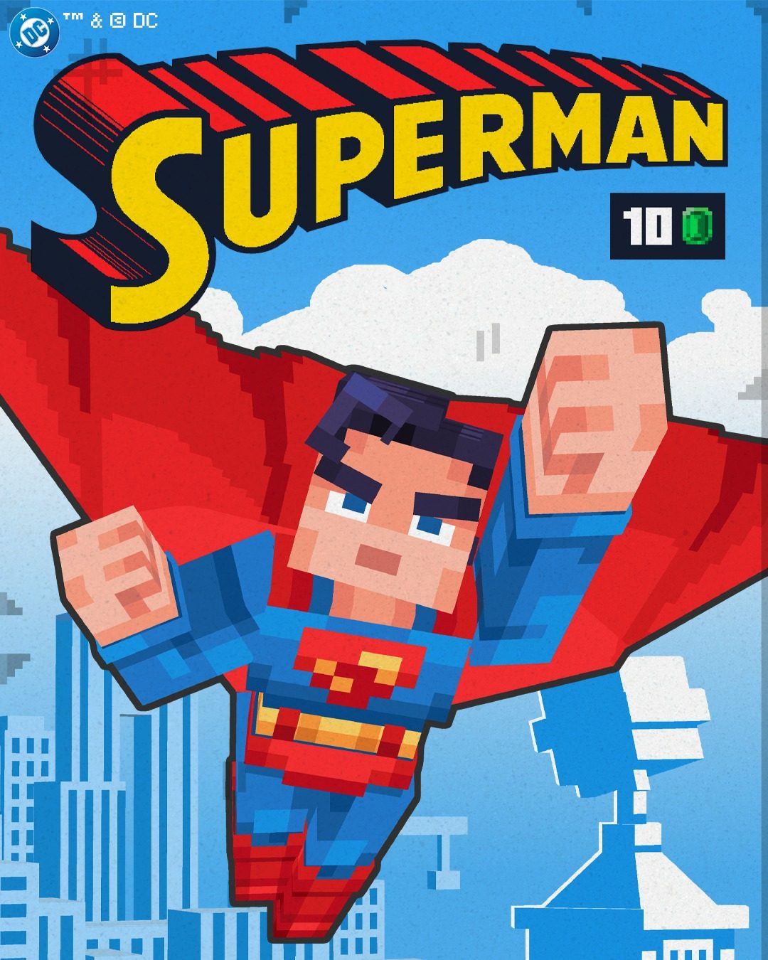 Minecraft anuncia colaboración con Superman 4 Superman, Minecraft