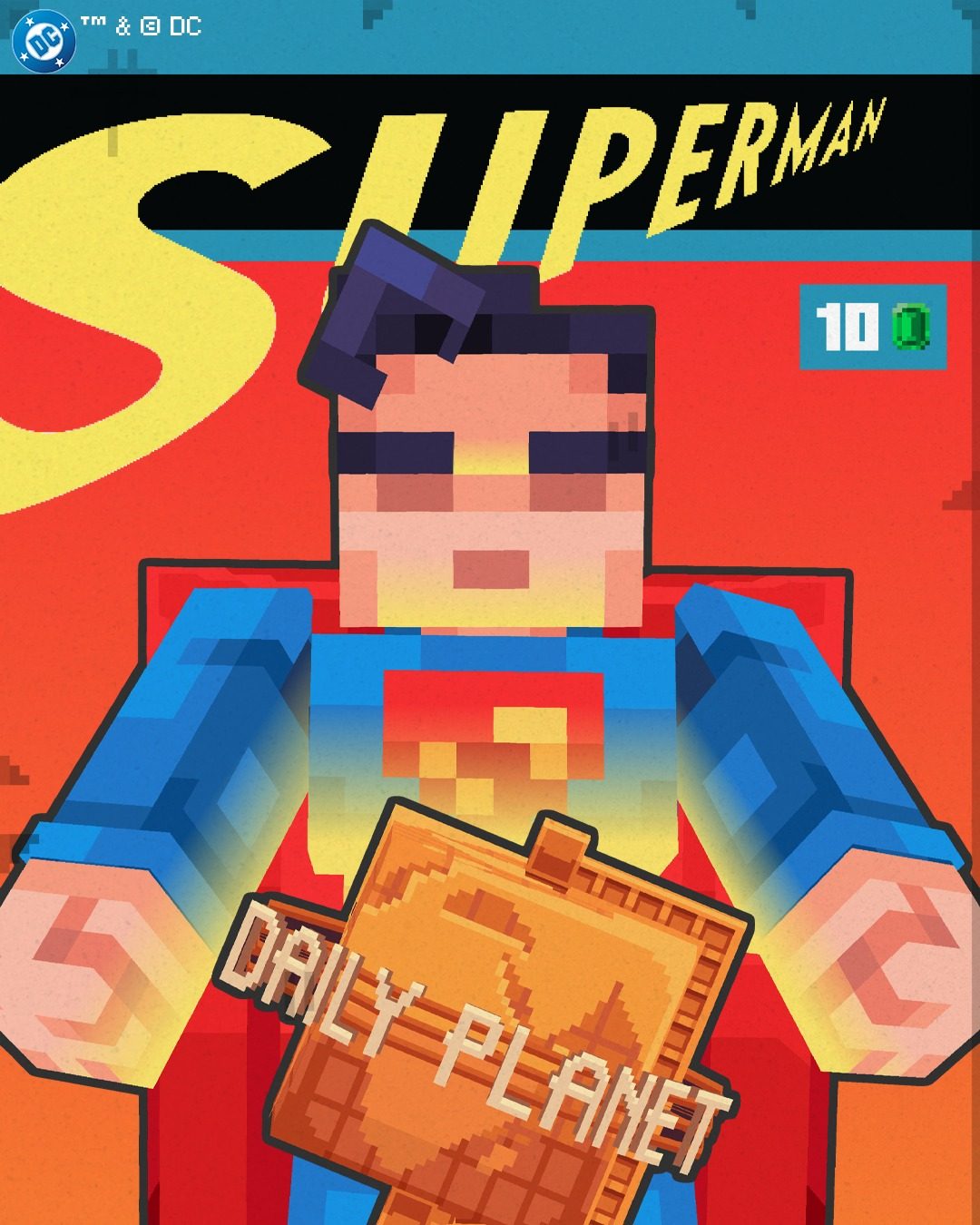 Minecraft anuncia colaboración con Superman 5 Superman, Minecraft