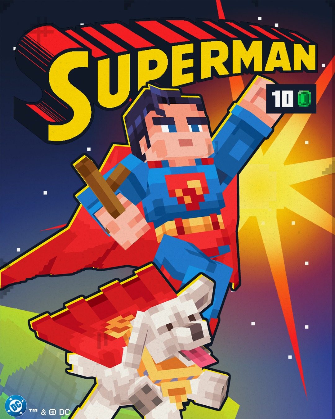 Minecraft anuncia colaboración con Superman 6 Superman, Minecraft