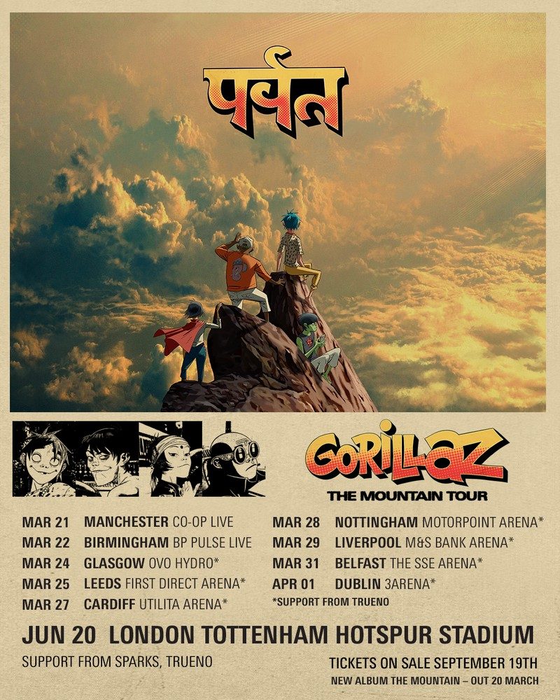 The Mountain, conoce todo sobre el nuevo álbum de Gorillaz 2