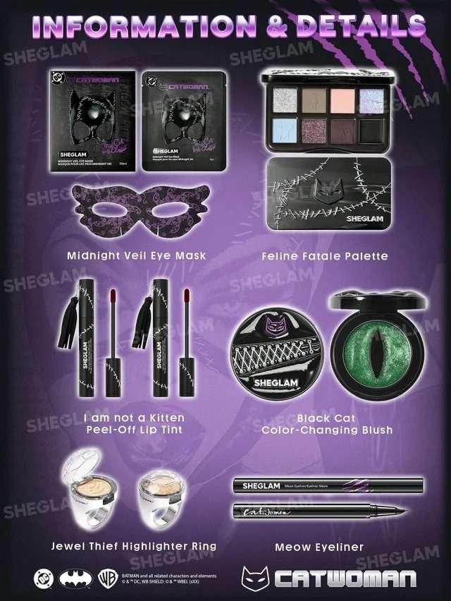 Gatúbela llega a Sheglam en una colección de maquillaje única 2