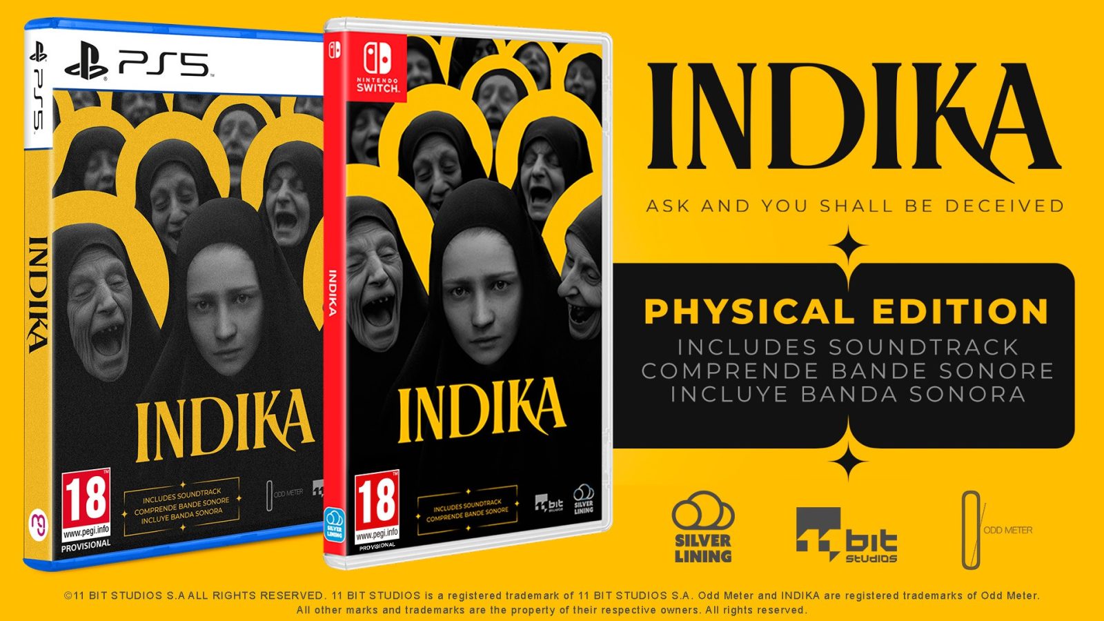 INDIKA llegará en edición física a Nintendo Switch este otoño 1 INDIKA llegará en edición física a Nintendo Switch este otoño 1