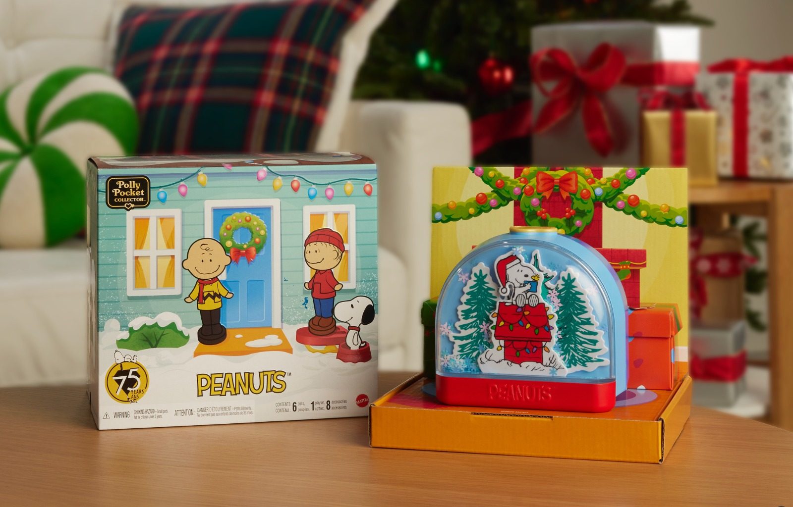 Polly Pocket y Peanuts celebran la Navidad con esta hermosa colección