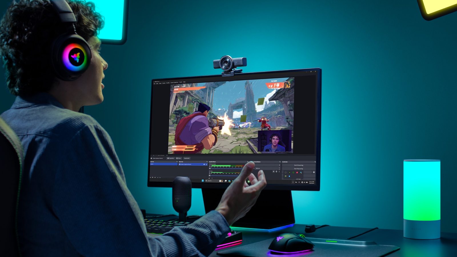 Razer lanza la Kiyo V2, una cámara 4K con IA para creadores