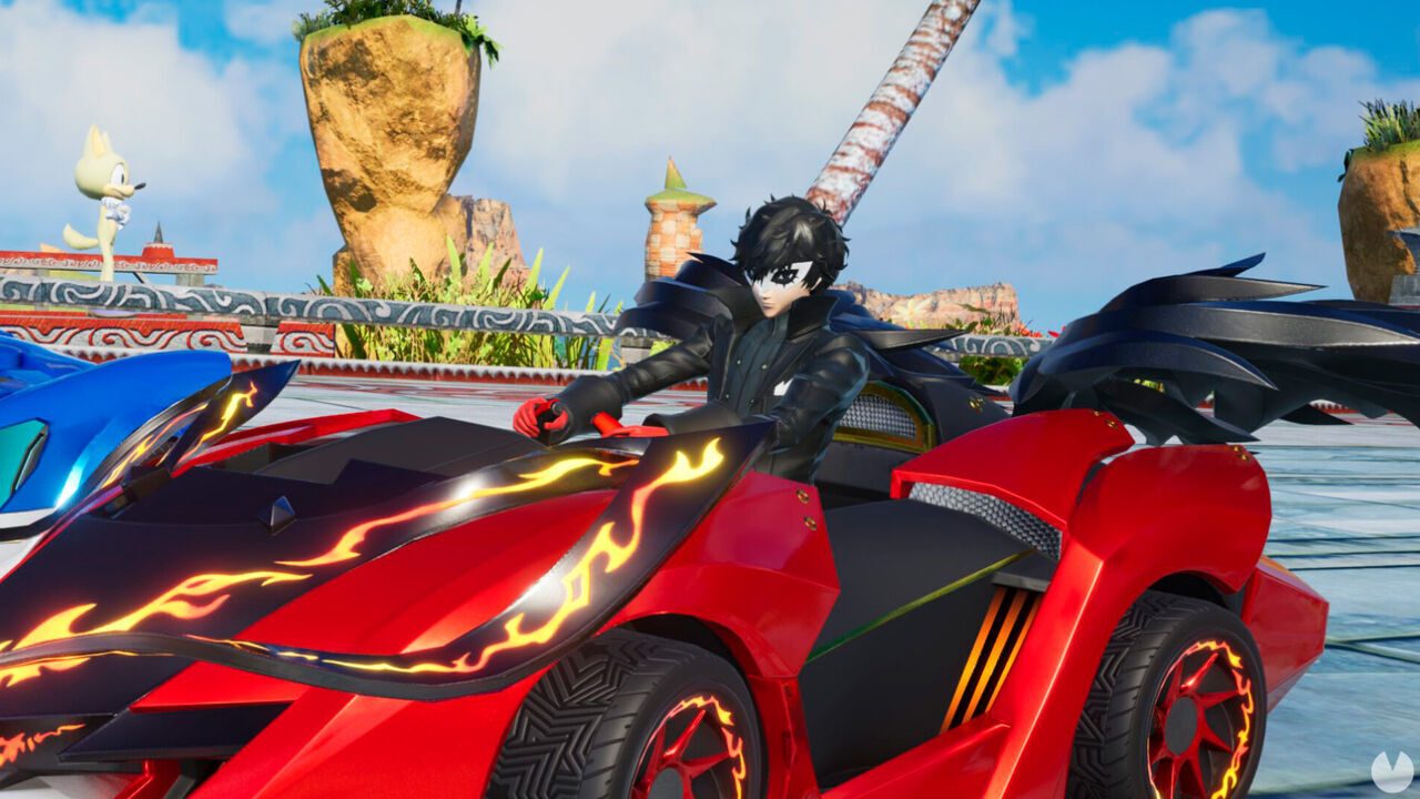 Sonic Racing CrossWorlds ha recibido a Joker de Persona 5 1 Sonic Racing CrossWorlds ha recibido a Joker de Persona 5 1