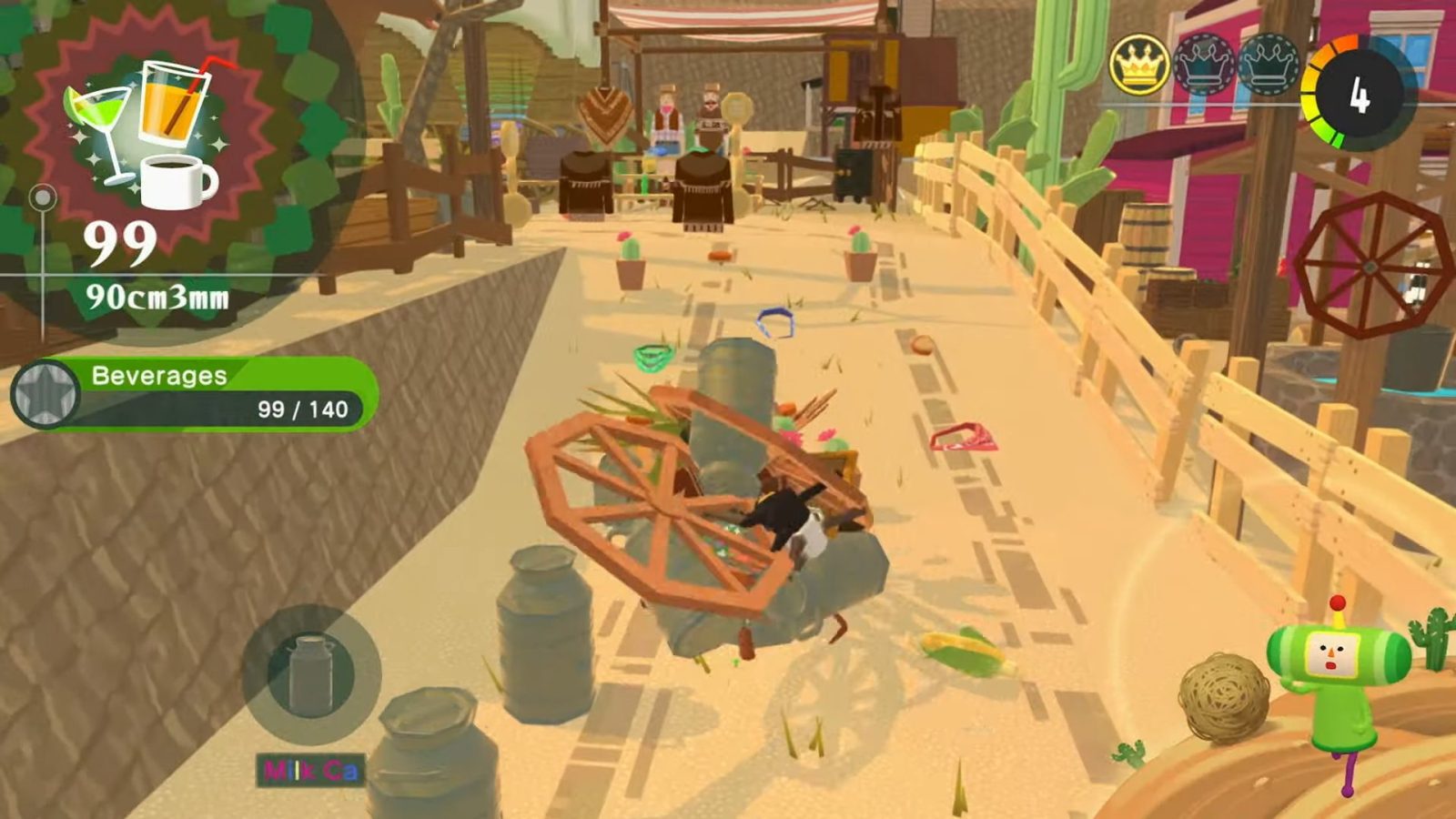 Reseña: Once Upon a Katamari 2 Reseña: Once Upon a Katamari 1