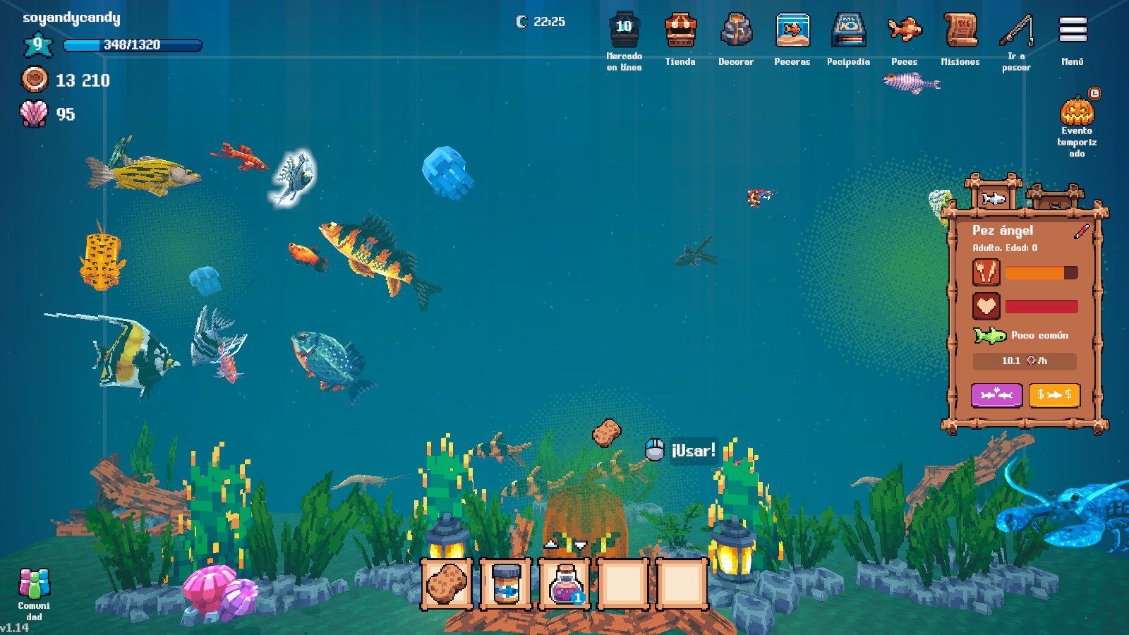 Reseña: Tiny Aquarium - Social Fishkeeping (PC) 2