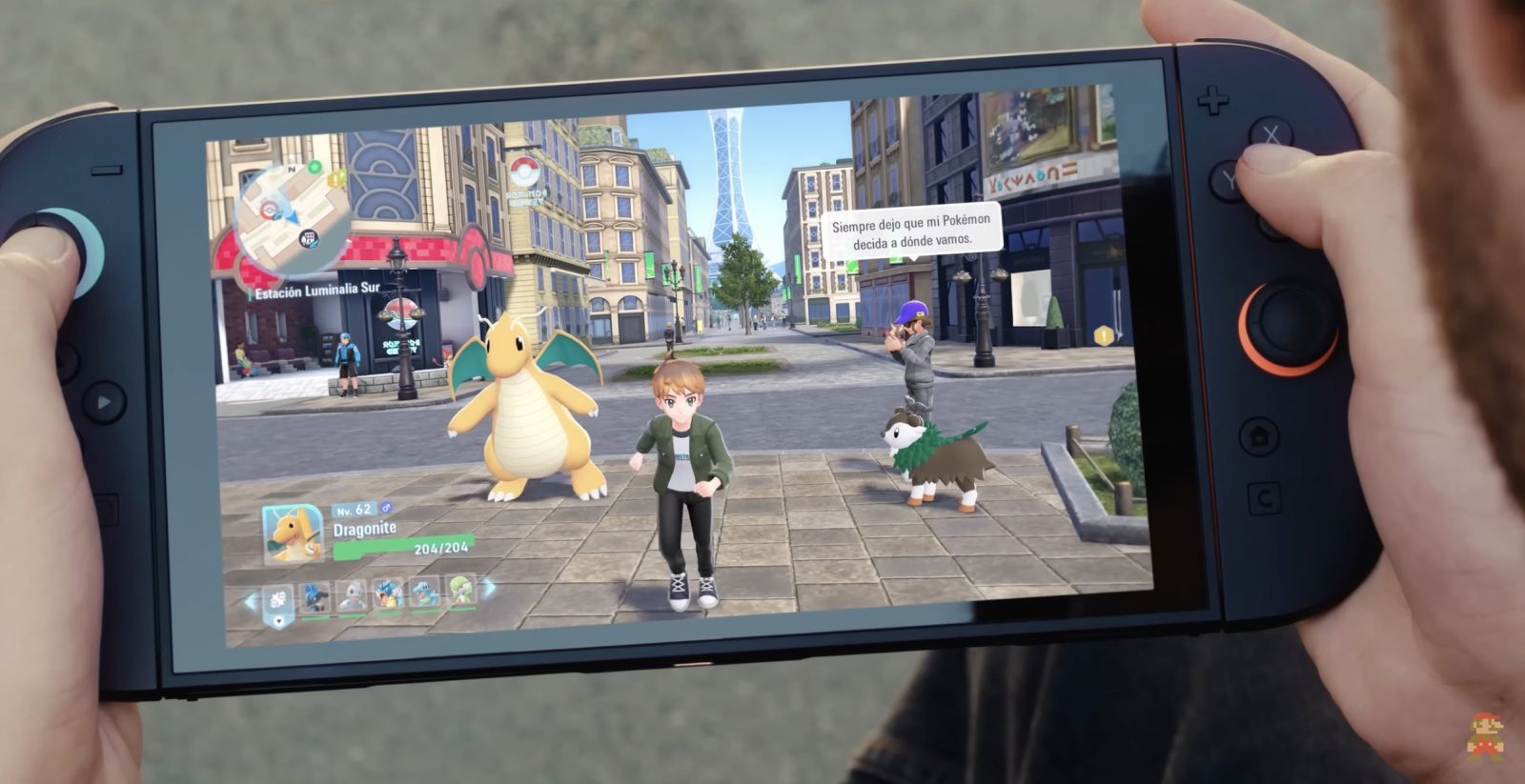 Leyendas Pokémon: Z-A, explora las Dos Caras de Ciudad Luminalia