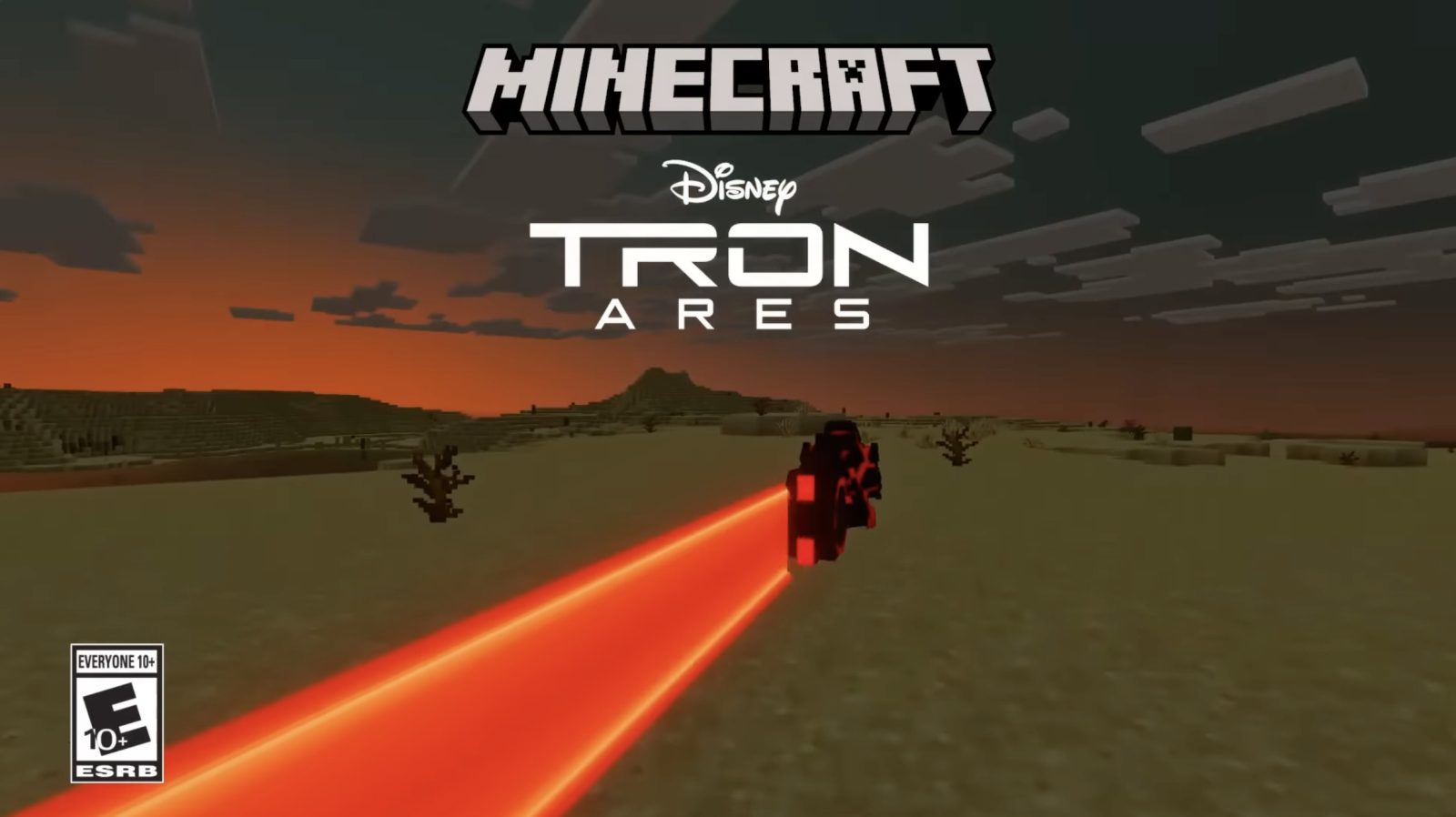 TRON ARES llega a Minecraft con motos de luz y combate cibernético 1 tron