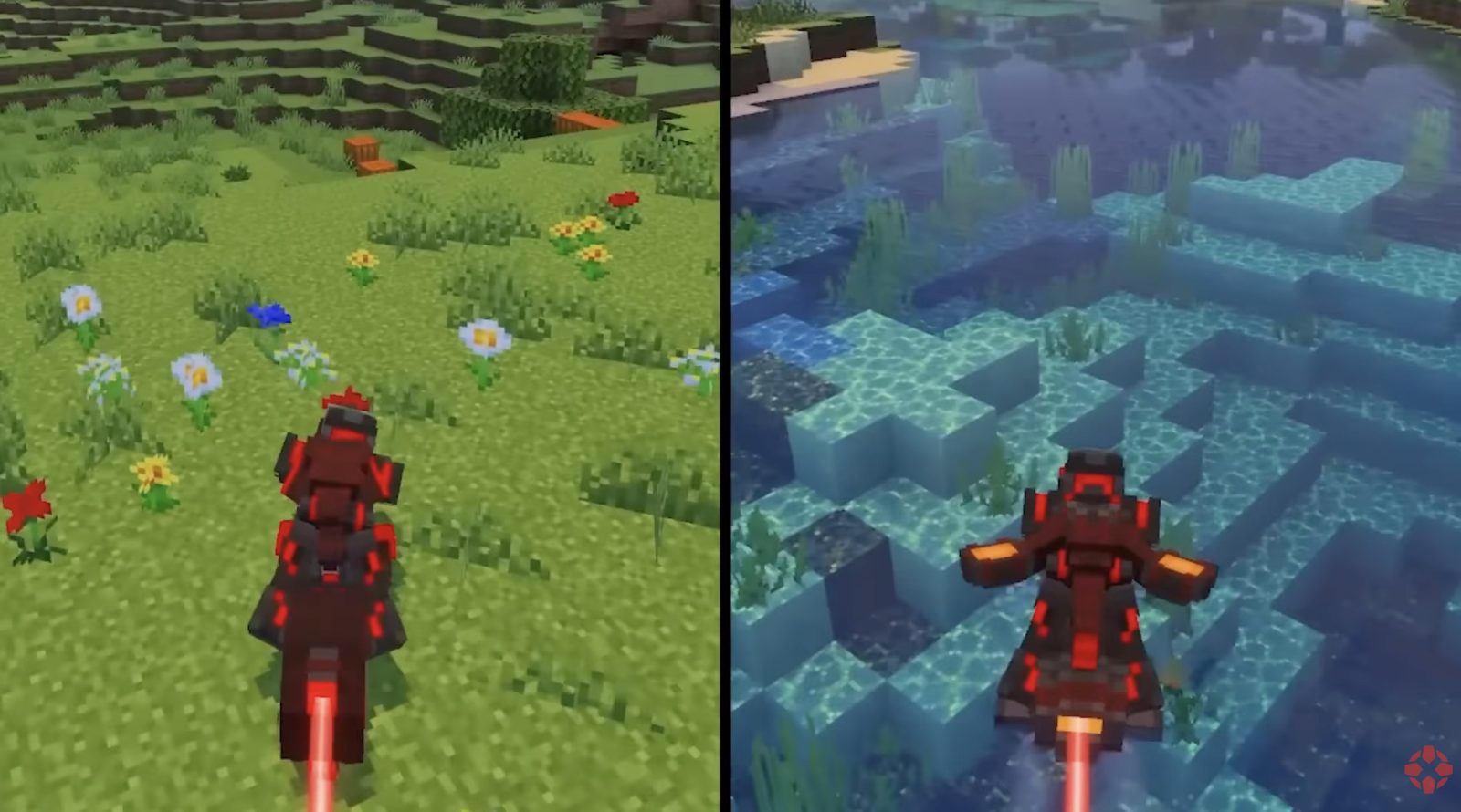 TRON ARES llega a Minecraft con motos de luz y combate cibernético 5 tron