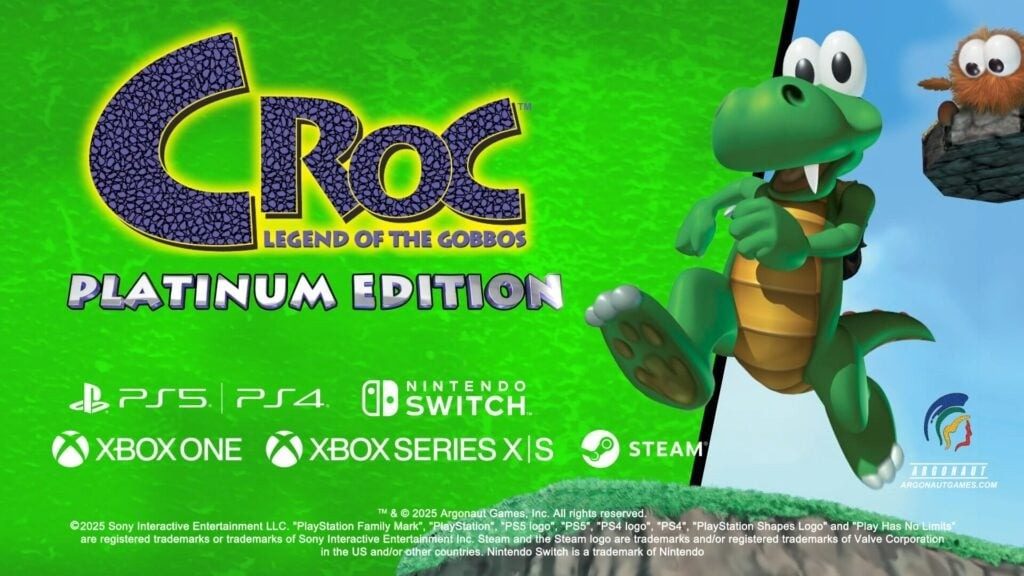 Croc: Legend of the Gobbos lanza la "Edición Platino" 1 Croc