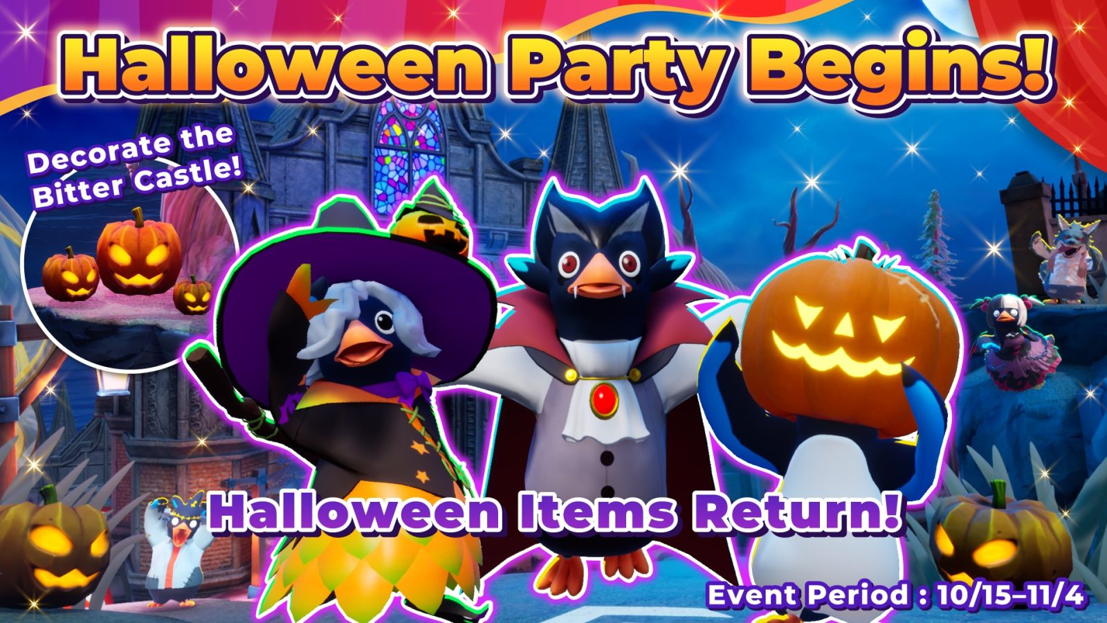 Faaast Penguin celebra el Halloween en su Temporada 7 3 Faaast Penguin celebra el Halloween en su Temporada 7 1
