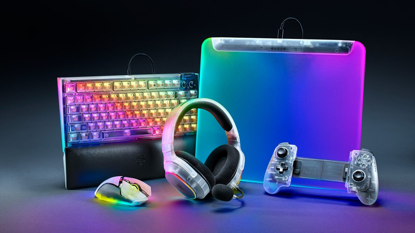 Razer presenta su colección Phantom White 3 razer