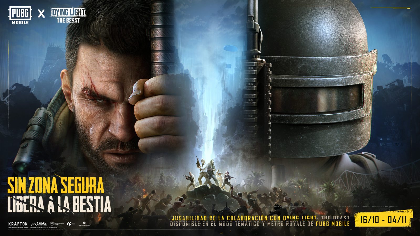 PUBG MOBILE lanza colaboración con Dying Light: The Beast 1 PUBG MOBILE