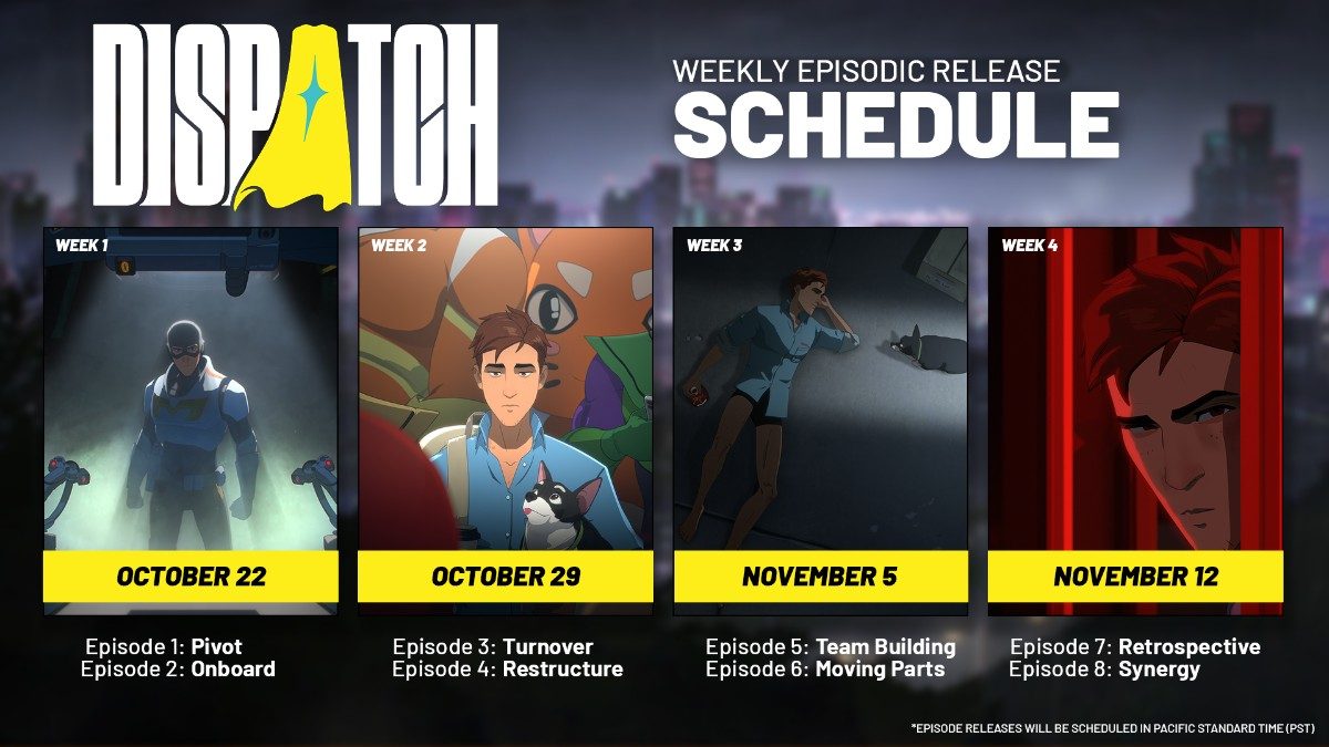 Dispatch, la comedia de superhéroes llega hoy a PC y PS5 1 dispatch