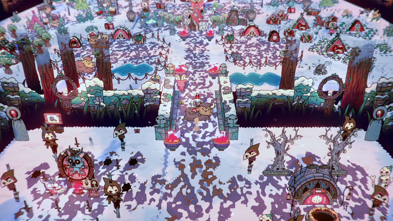 Cult of the Lamb lanza un nuevo avance de Woolhaven, su próxima gran expansión