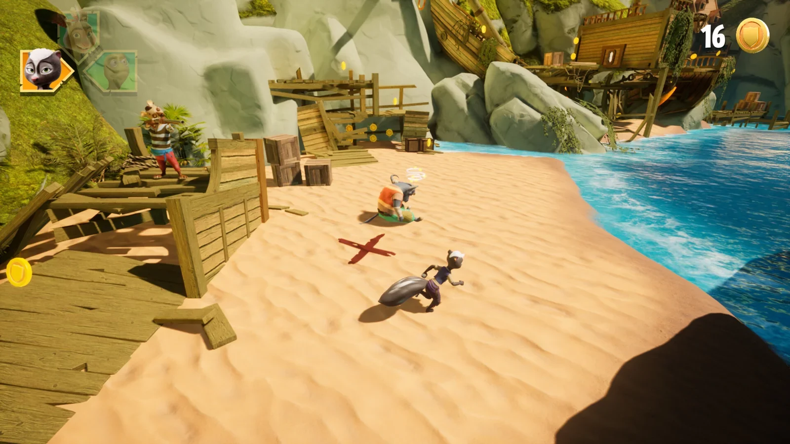 Chickenhare and the Treasure of Spiking-Beard ya disponible en consolas y PC 6 Chickenhare