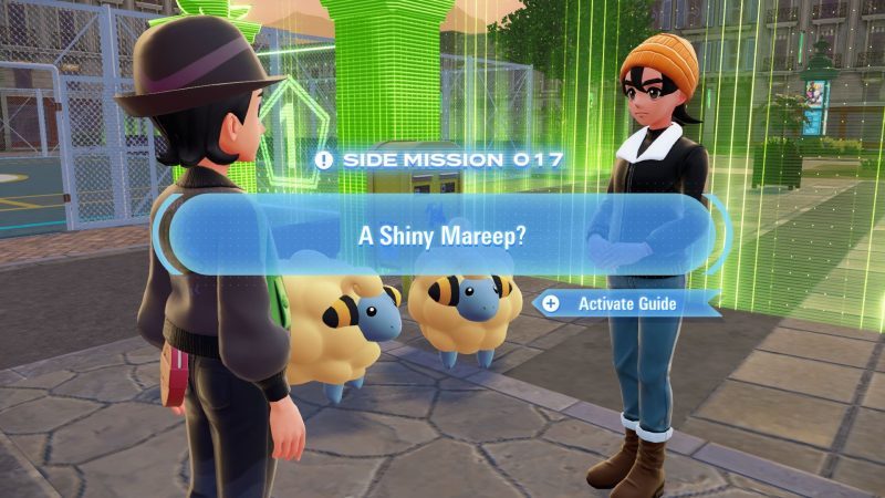 ¡Pokémon Legends: Z-A te regala un Pokémon Shiny! 1 Pokémon Legends: Z-A Mareep
