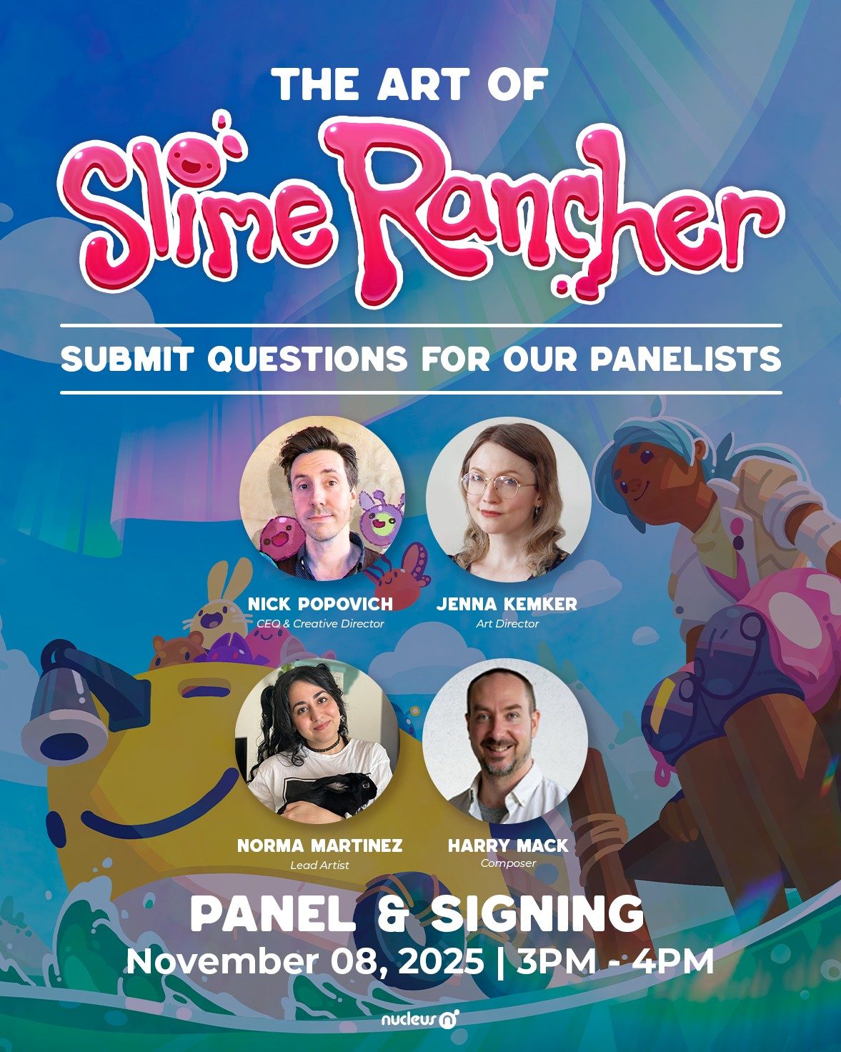 Slime Rancher tendrá una exhibición especial en el Gallery Nucleus 2 Slime Rancher tendrá una exhibición especial en el Gallery Nucleus 1