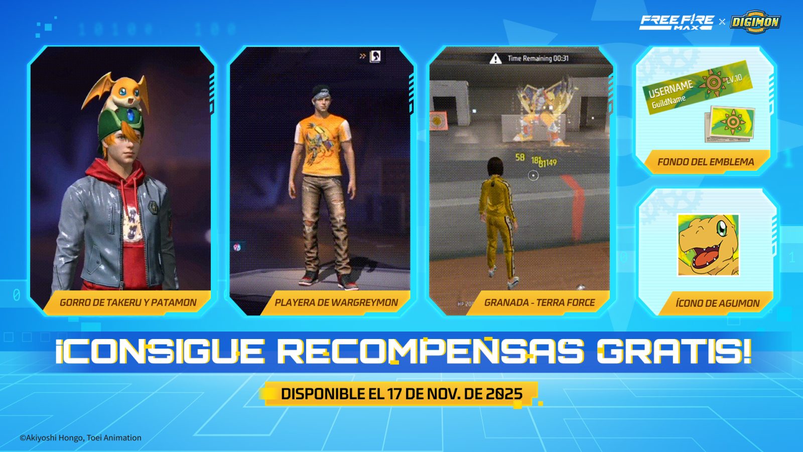 Free Fire X Digimon: ¡La Digievolución es tuya! 2