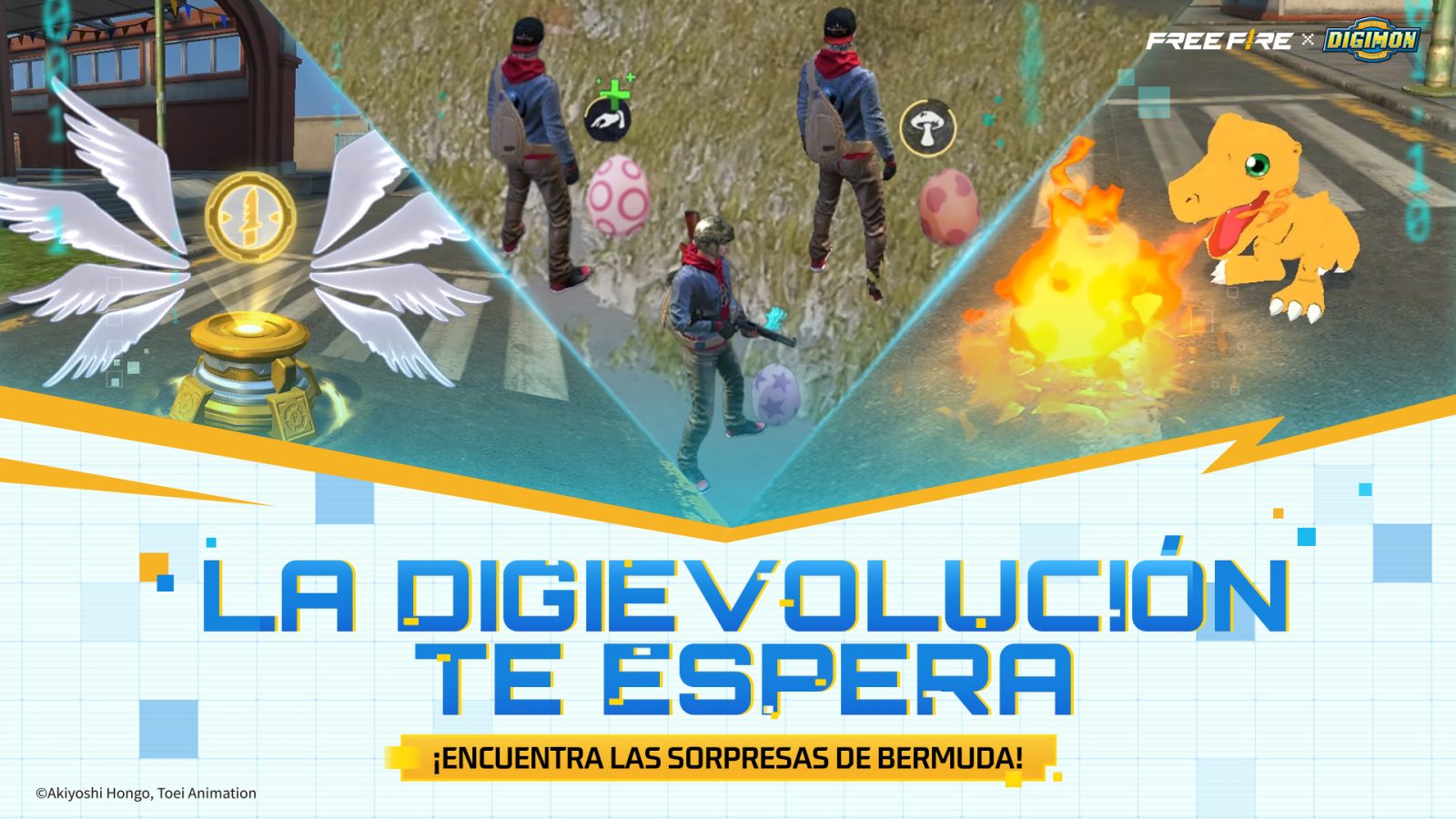 Free Fire X Digimon: ¡La Digievolución es tuya! 1