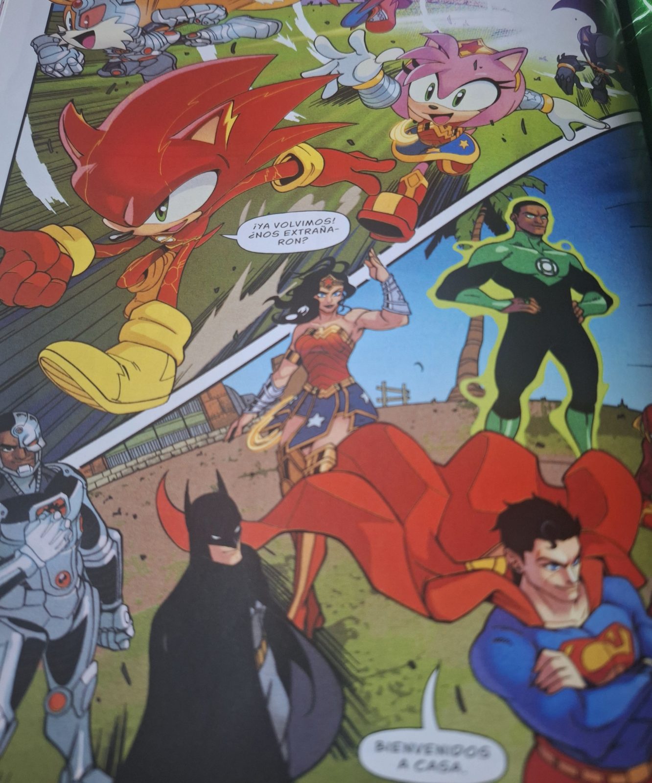 Reseña: DC x Sonic The Hedgehog 1 DC X Sonic The Hedgehog