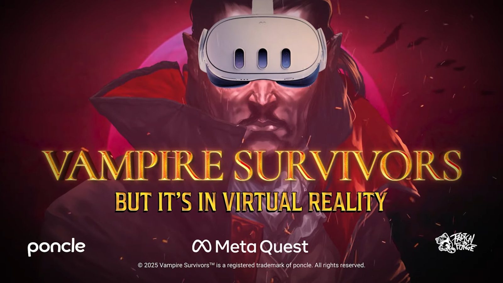 Vampire Survivors VR ha sido anunciado (y lanzado) el día de hoy 2 Vampire Survivors VR