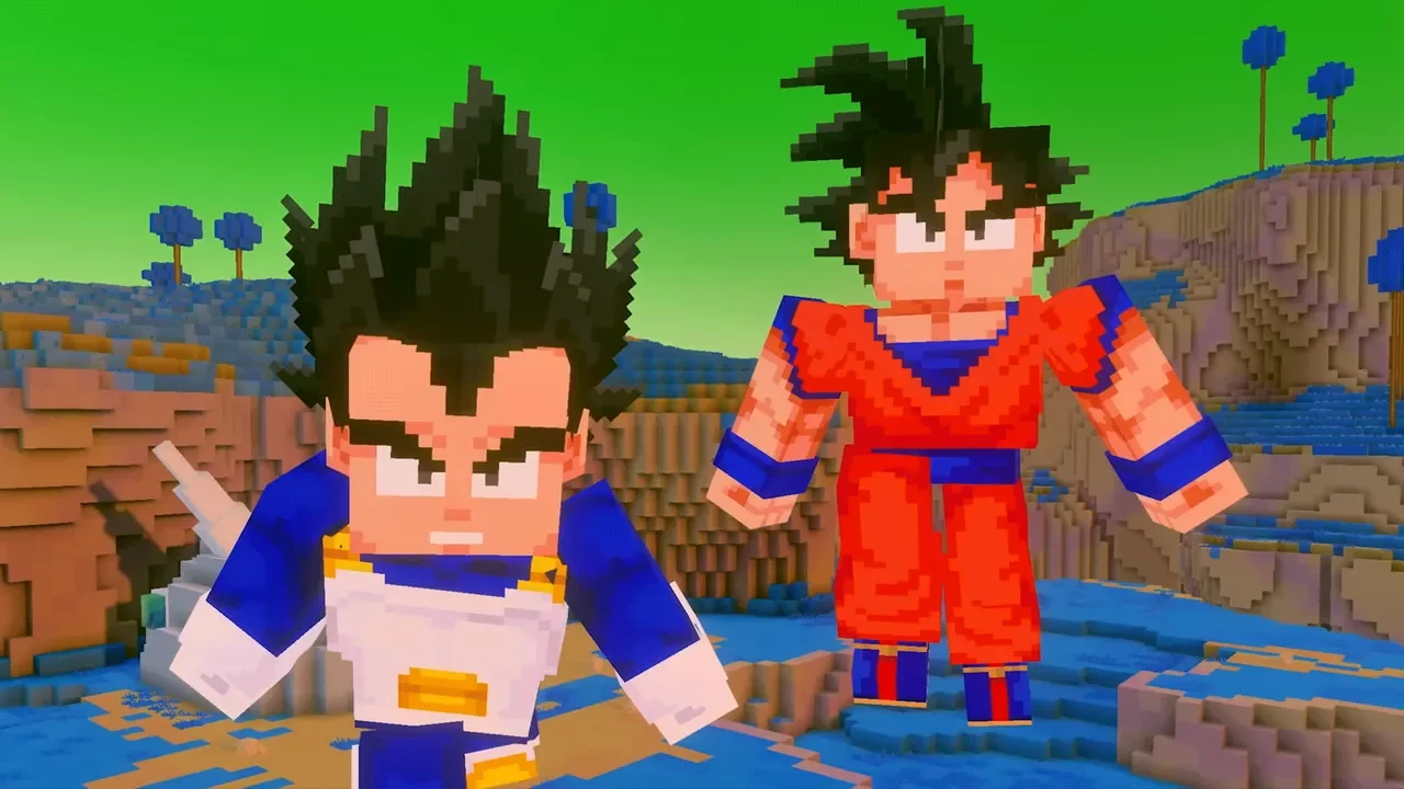 Minecraft, Dragon Ball Z