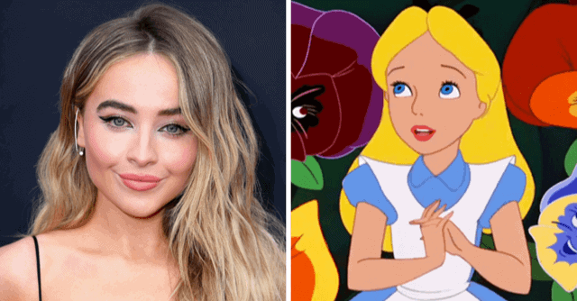 sabrina carpenter, alice in wonderland, alicia en el pais de las maravillas