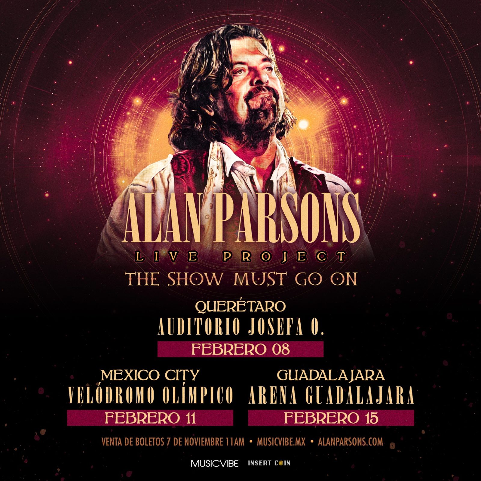 ALAN PARSONS LIVE PROJECT regresa a México con “THE SHOW MUST GO ON” 1 Alan