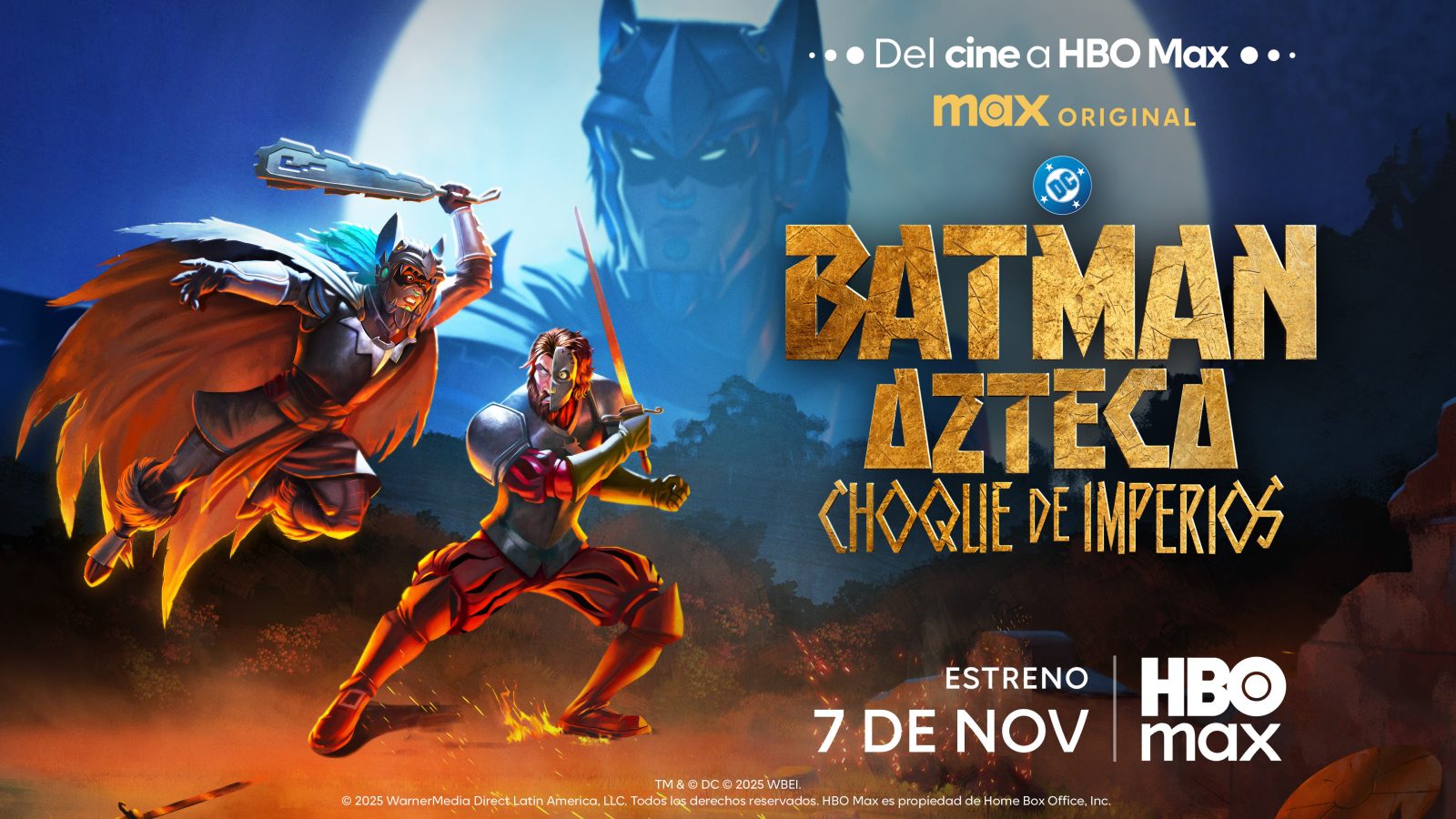 Batman Azteca: Choque de Imperios llega a HBO Max este mes 3 BATMAN AZTECA
