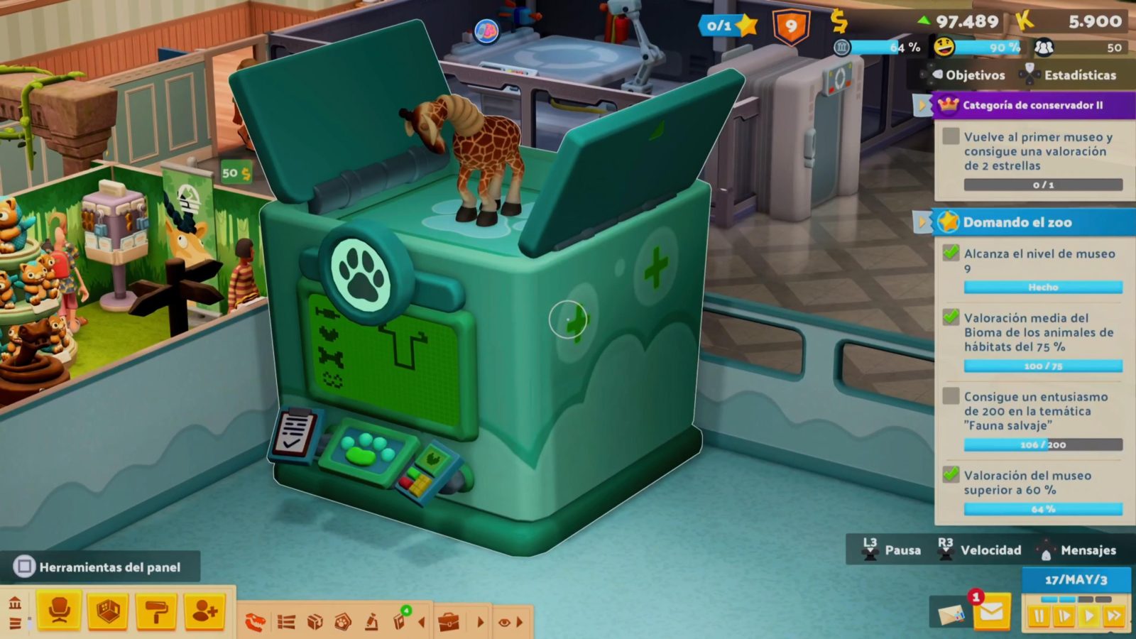 Analisis: Two Point Museum Zooseum 1