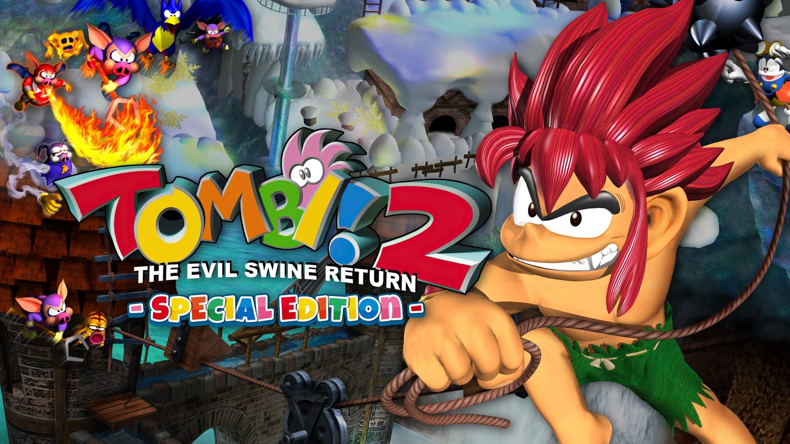 Tomba! 2: The Evil Swine Return Special Edition anuncia lanzamiento 1 Tomba! 2