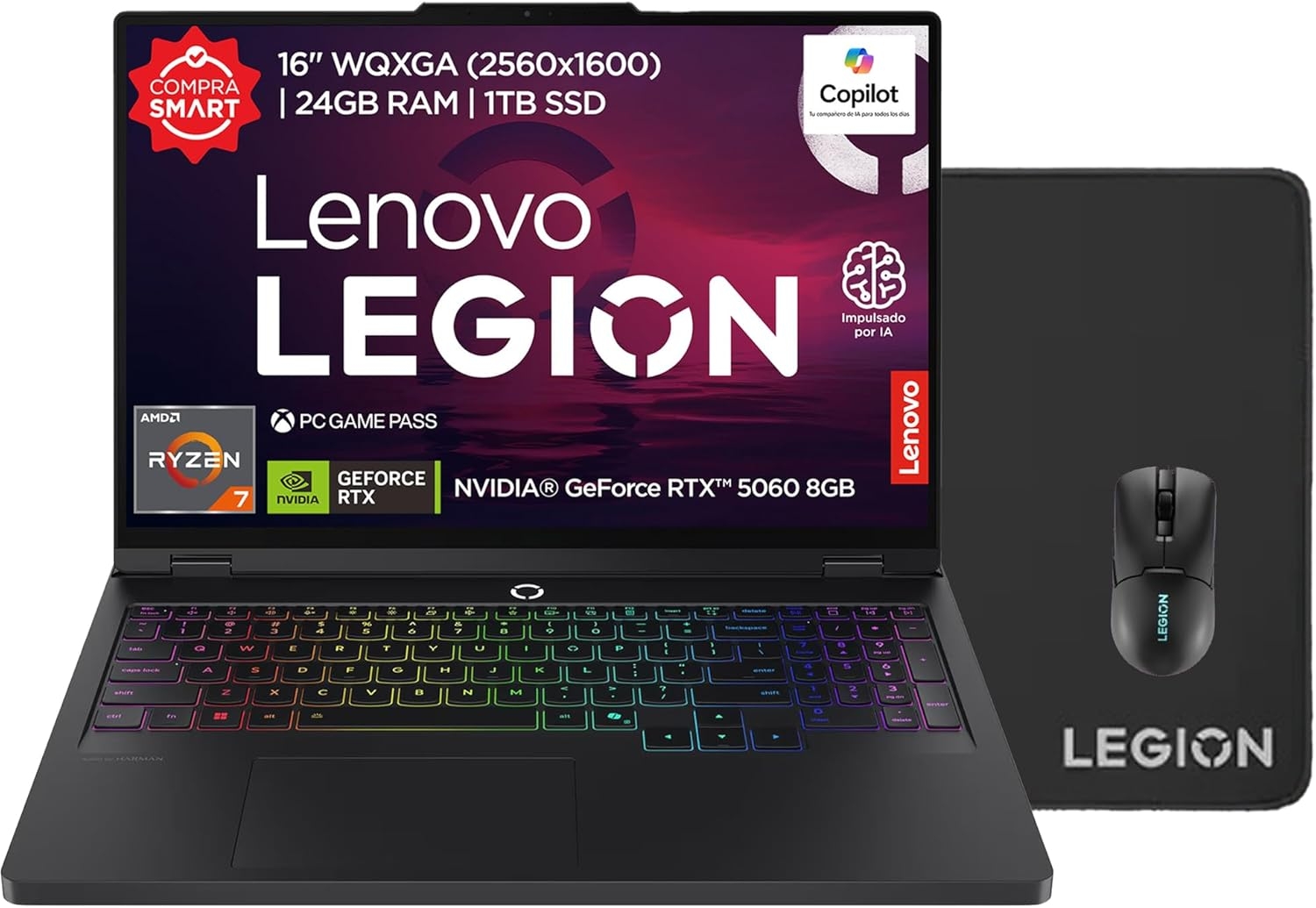 Legion Pro 5 con AMD redefine la compañía perfecta para este Día del Amor y la Amistad 1