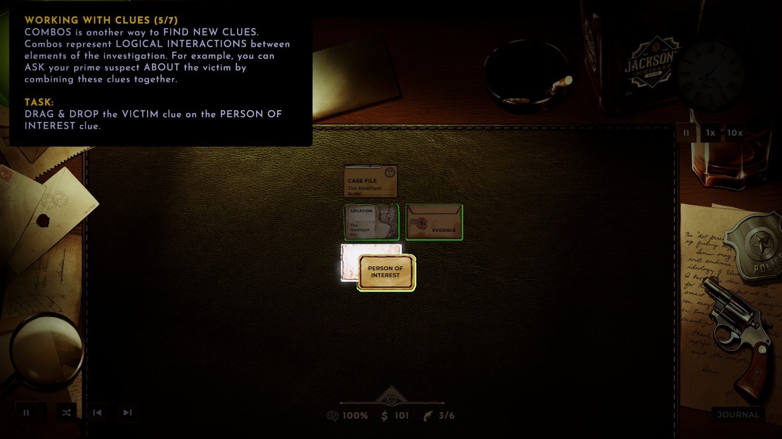 Obsidian Moon abre su primer caso en el Steam Detective Fest 2 Obsidian Moon