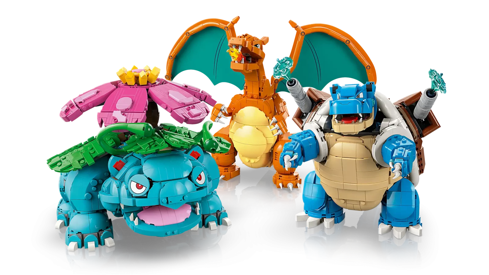 LEGO Pokémon presenta los sets de Pikachu, Eevee, Venusaur, Charizard y Blastoise 1